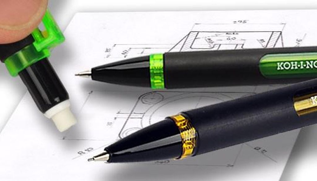 KOH Druckbleistift SHAKE IT grün 0,5 mm schwarz