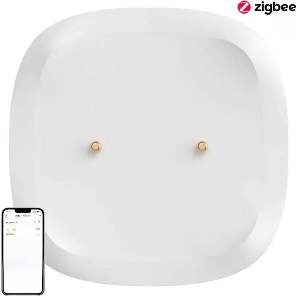 SONOFF SNZB-05P Zigbee Wassermelder,Smart Home Wassersensor, Wassermelder für Küchen, Keller und Badezimmer,Wasserwächter Kompatibel mit Alexa u...