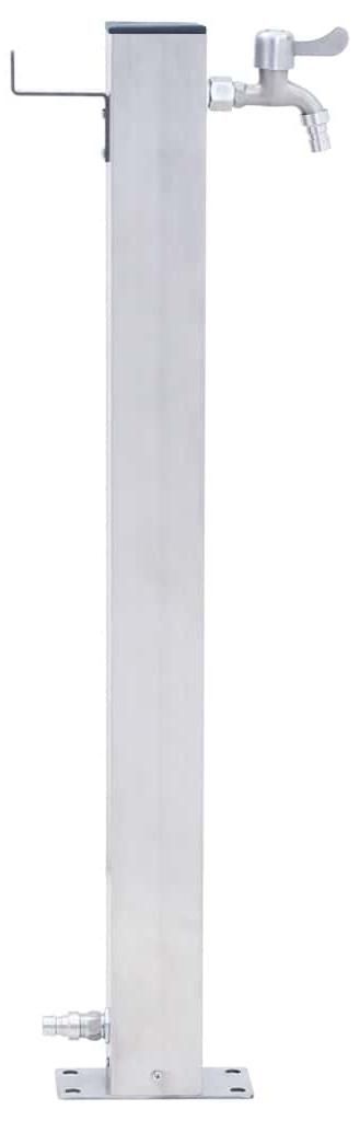 vidaXL Wassersäule für den Garten 60 cm Edelstahl Produktbild 