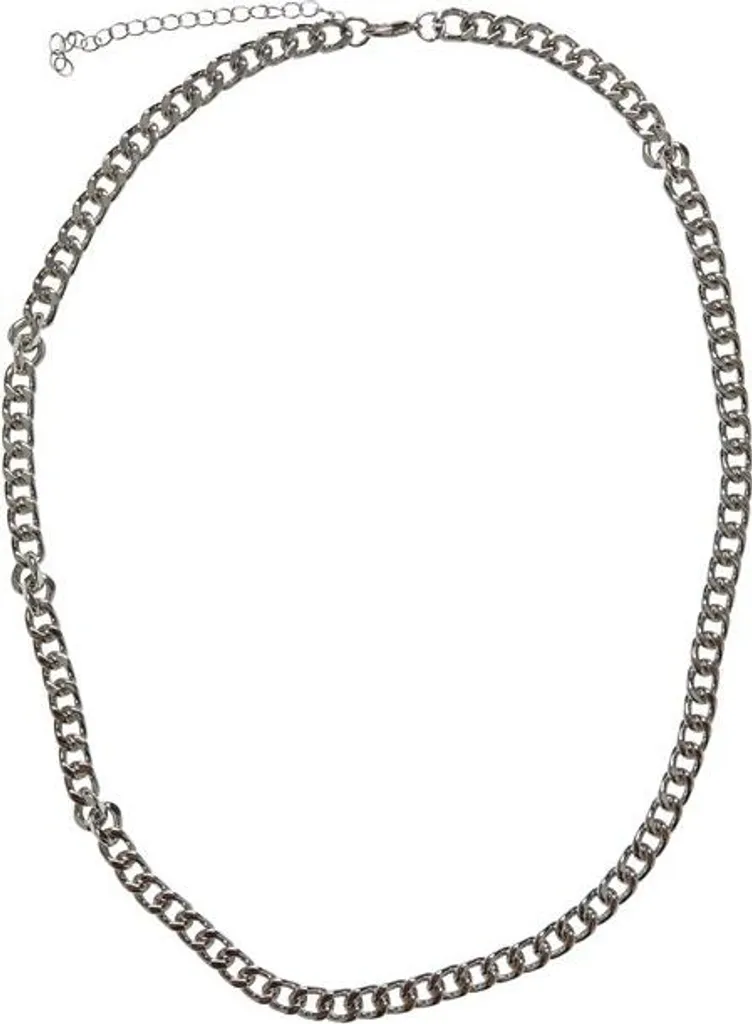 Urban Classics - Collana a catena lunga Basic argento - UNI