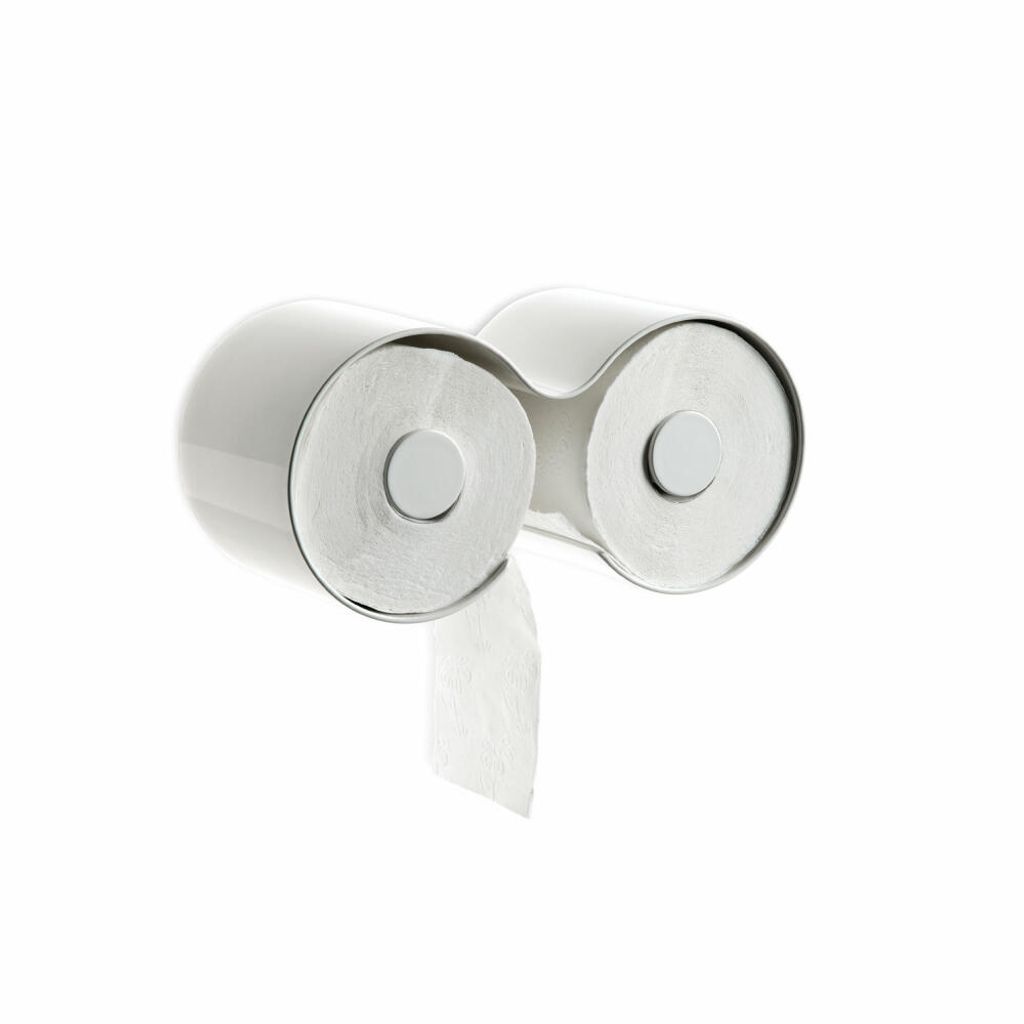 Rollenspender Papierrollenhalter WC Rollenhalter Klopapierhalter Rollenablage