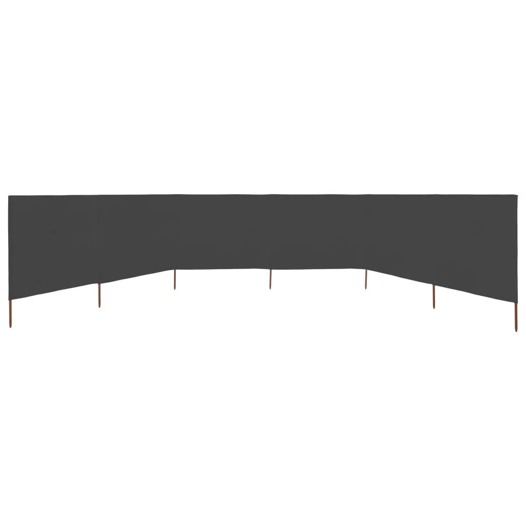 Frangivento 800x80 cm vidaXL Grigio per Campeggio e Outdoor - Offerta