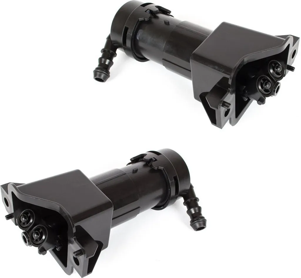 Paire de buses lave-phares télescopiques Audi A6 C6 4F 2008 à 2011