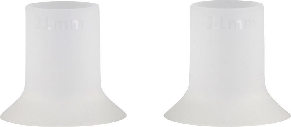 Youha - Brustschild-Verkleinerer - Verkleinerungen - Zubehör - BPA-frei - elektrische drahtlose Pumpen - Silikon-Brustschilde - 2er Set - Größe ...