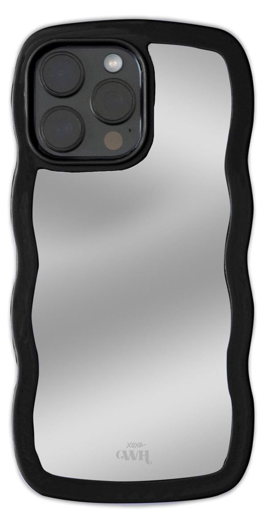 xoxo Wildhearts Wavy mirror case Black - iPhone 14 Pro Hülle