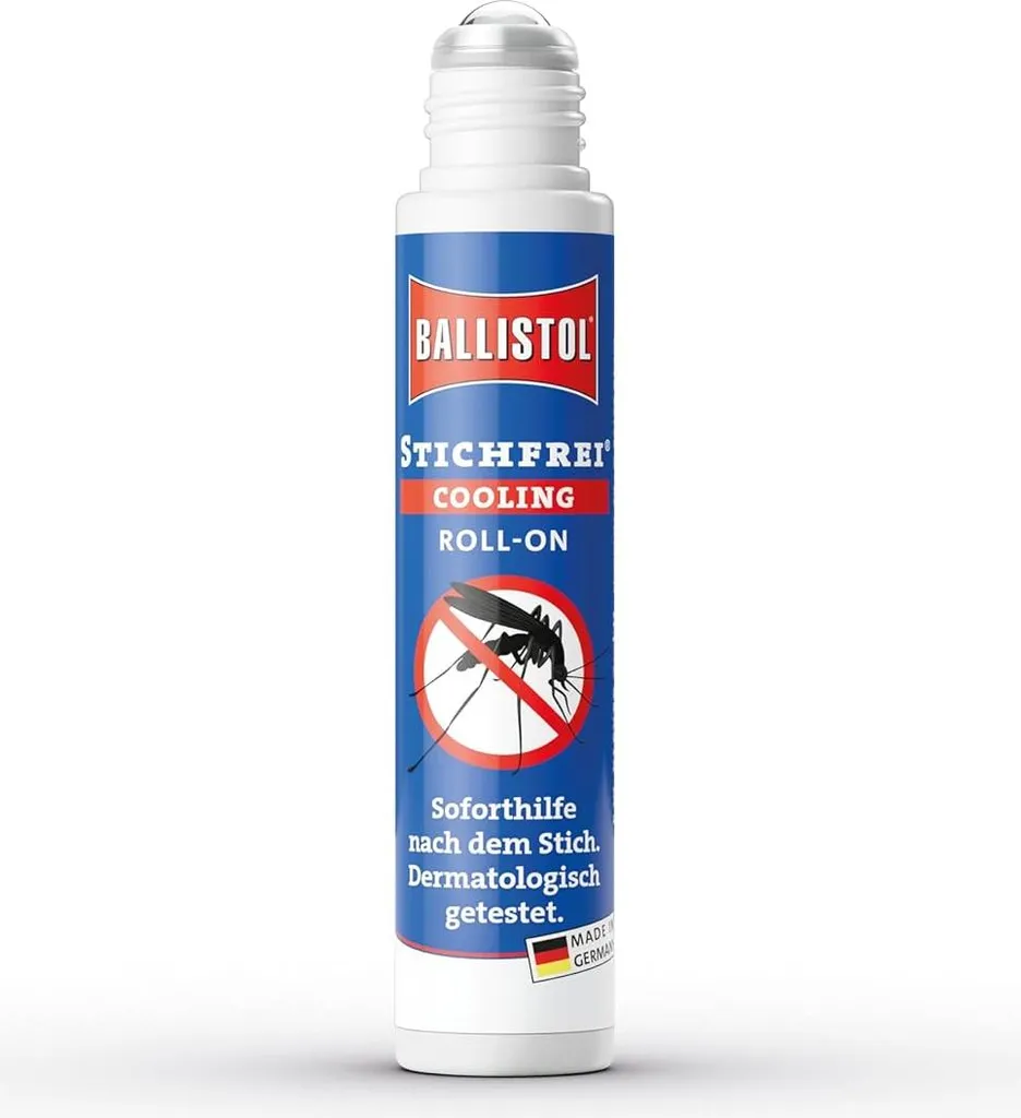 Ballistol Stichfrei Cooling Roll-On | Gel Viaggio Post-Puntura 10ml