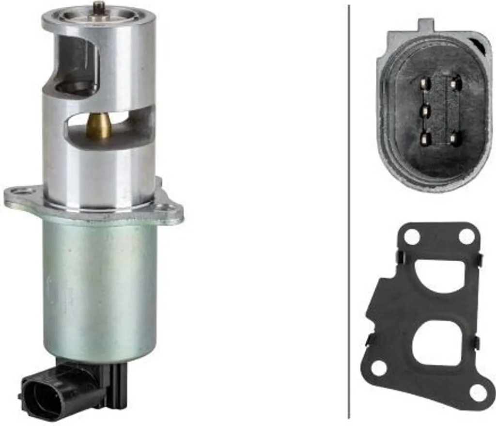 Vanne EGR Megane II HELLA 6NU 014 864-501 - Stop Fumée Noire et Voyant
