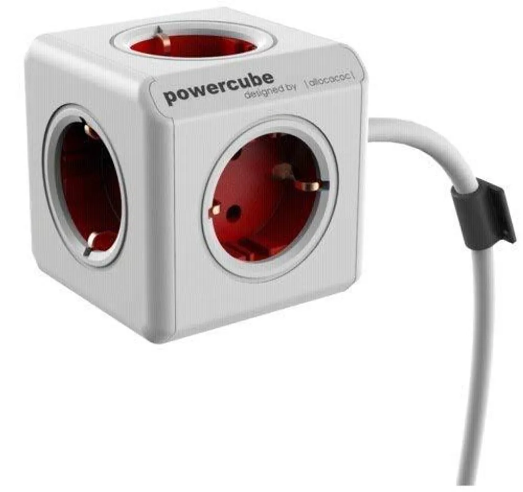 Bloc multiprise PowerCube Extended Allocacoc 3m avec 5 prises Schuko 18549 - 9