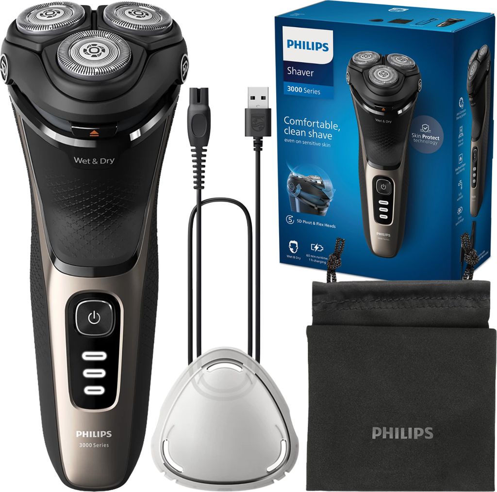 Philips Golarka Seria 3000 S3242/12 Golarka elektryczna do Zdjęcie produktu 