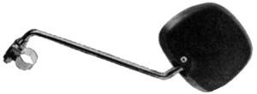 B&M Universalspiegel Bumm 922/16, Rückspiegel, Kunststoffgehäuse 110x103mm, schwarz, AS