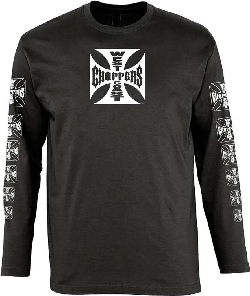 West Coast Choppers Og Lbc Maglietta a maniche lunghe Nero 2XL Uomo Nero 2XL