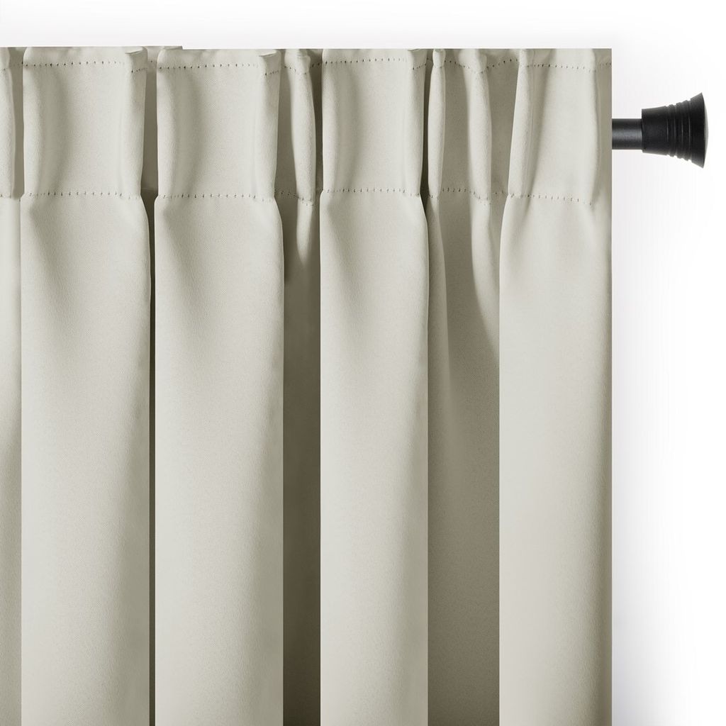 Vorhang AmeliaHome Blackout 140x245 cm creme 140X245