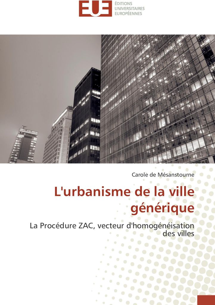L'urbanisme de la ville générique