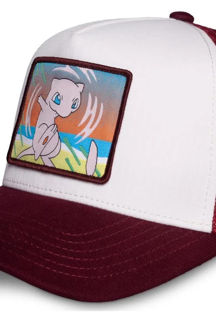 Casquette Pokémon Mew 100% Polyester Multicolore Modèle Ajustable - 8