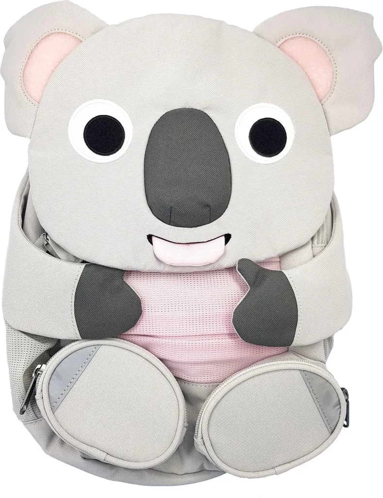 Petit Sac à Dos Koala Affenzahn Gris pour Sorties et Maternelle - 8