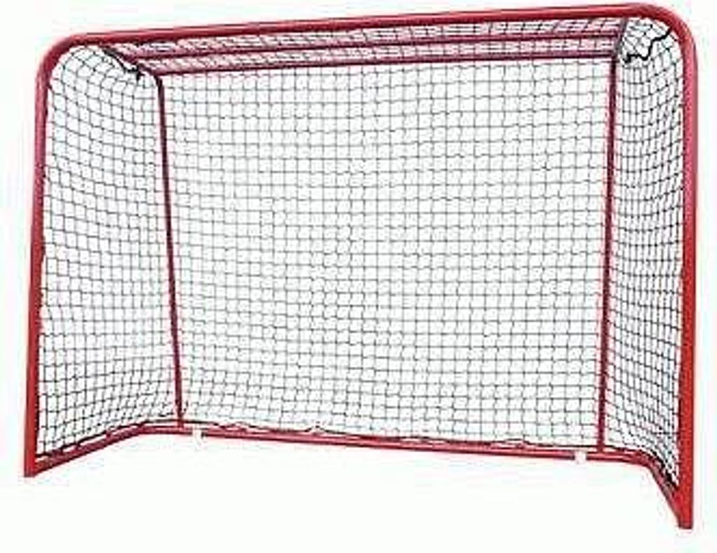 KV Řezáč Unihockeynetz für das Tor 90x60 rot Produktbild 