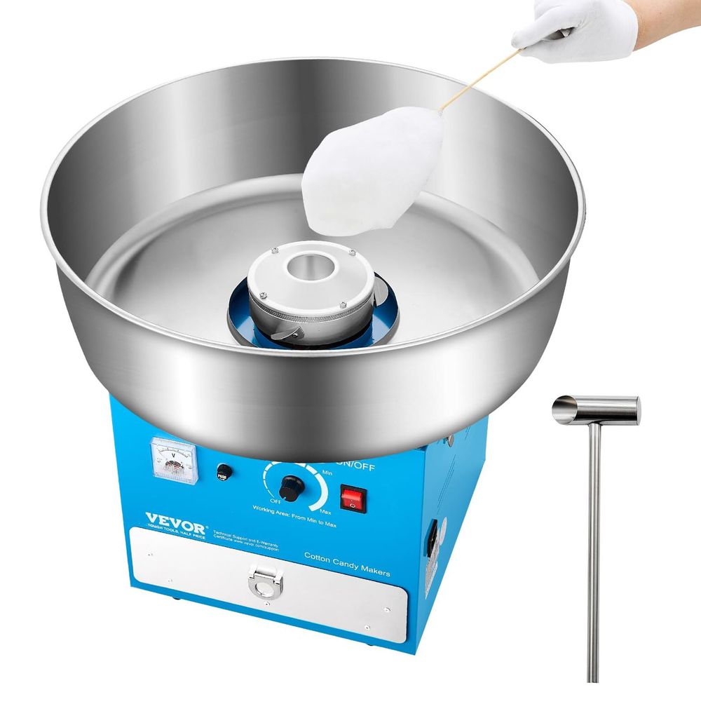 VEVOR elektrický stroj na cukrovú vatu komerčné stroje na Obrázok produktu 