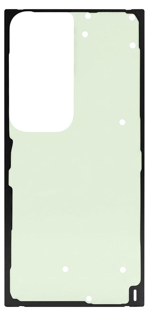 Samsung, Akkudeckel-Klebstoff für Galaxy S23 Ultra Service Pack mit Montageset, Schwarz / Grün