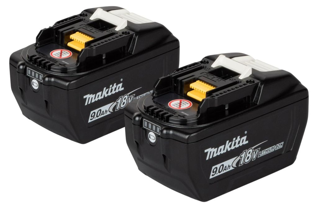 Makita Akku Set 2x BL 1890 Akku 18 V 9,0 Ah / 9000 mAh Produktbild 