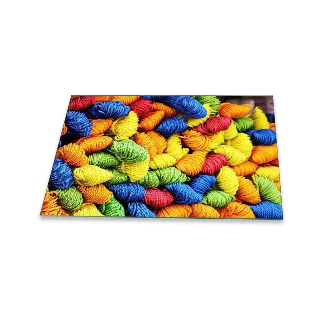 Herdabdeckplatte Glaskeramik 1 Teilig 80x52 Abstrakt Bunt Abdeckung Glas Spritzschutz