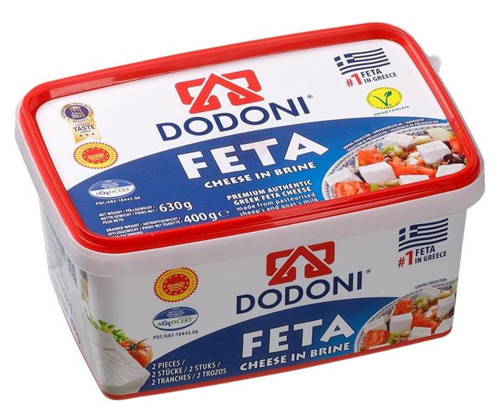 Dodoni Feta 400g Schafkäse Schafskäse Fetakäse in Salzlake Produktbild 