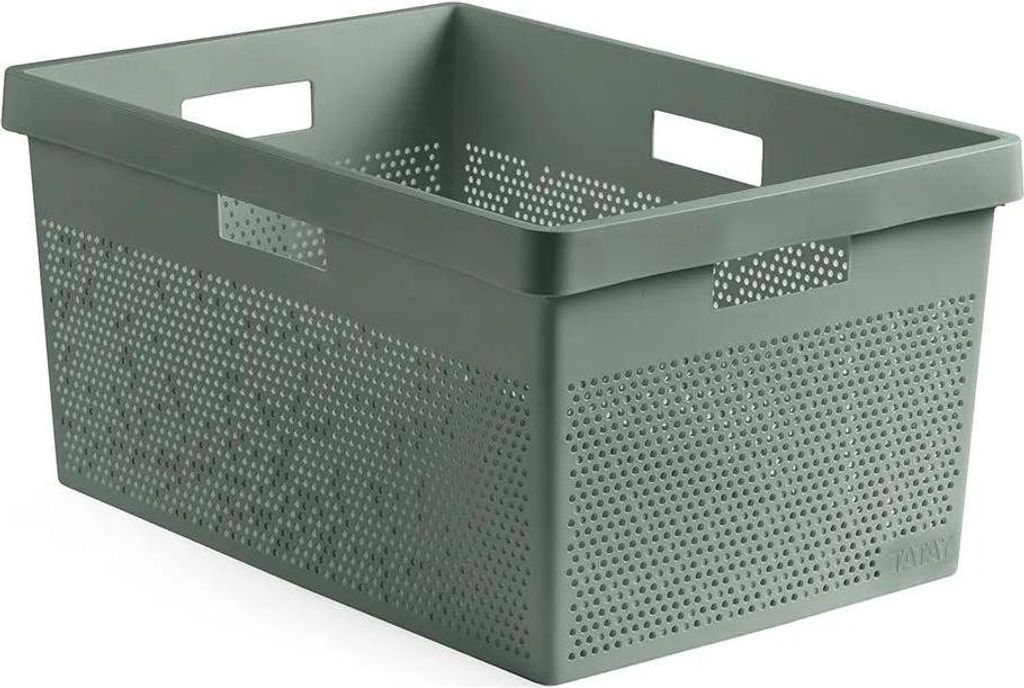 Tatay Bohol 40l Wäschekorb Silber Silber One Size