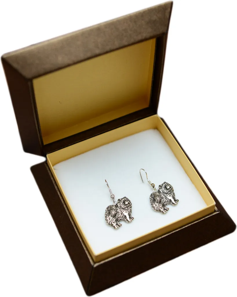 Orecchini Chow Chow Art-Dog | Gioielli d'Autore per Proprietari di Cani