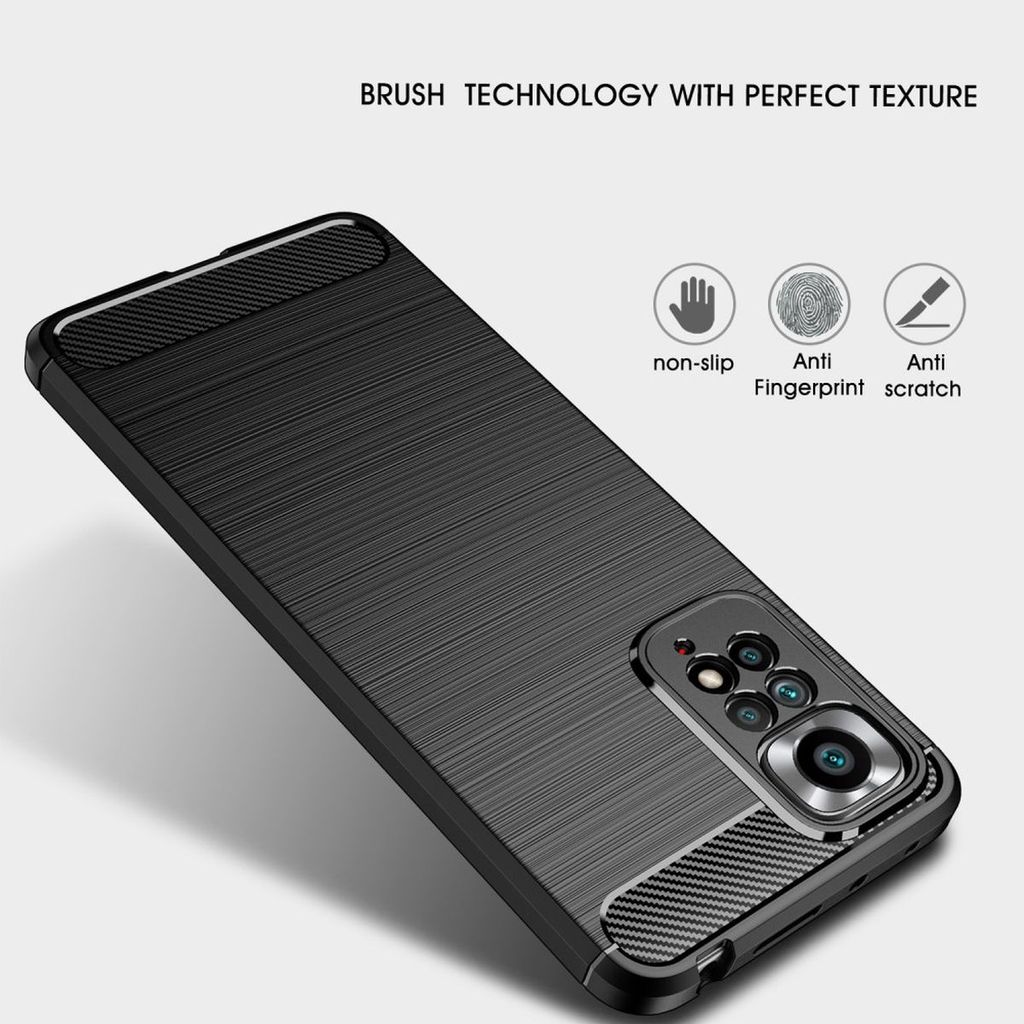 Custodia TPU Per Xiaomi Redmi Note 11/10/11T/12T, Poco, Ultra-slim, Antigraffio