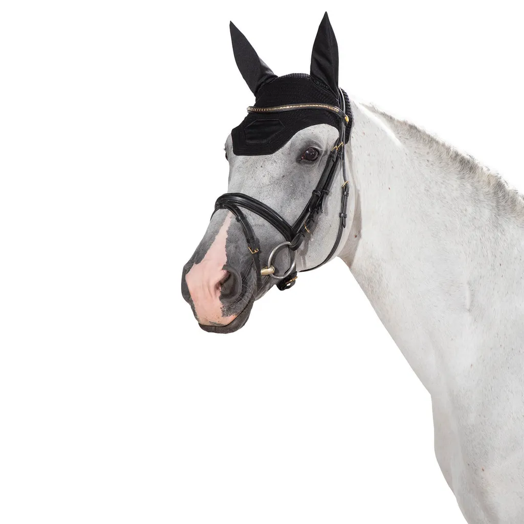Bonnet de Protection Equitation Eskadron Noir Taille P pour l'Eté - 2
