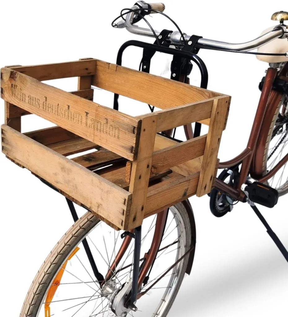 Porte-bagages avant vélo stable et universel - Fini les sacs à dos !