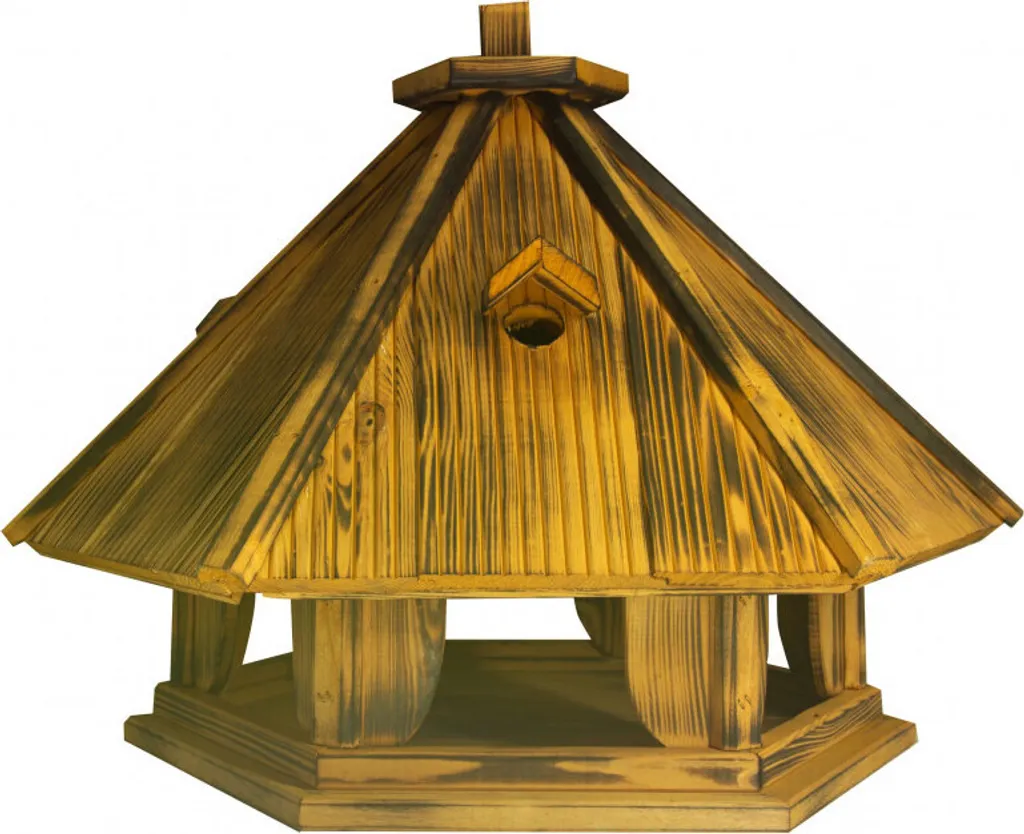Mangeoire RUDZIK VII en bois massif durable - Dimensions 50x43 cm