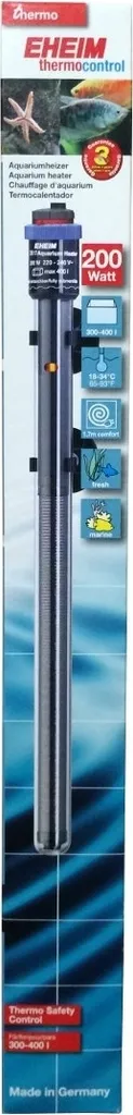 Maintenir la Température d'Aquarium stable avec Thermocontrol 200 W