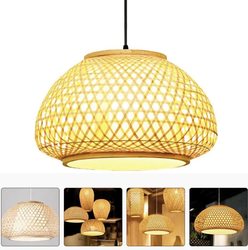 Suspension Boho Toolight APP1649-1CP Beige 48cm pour Intérieur Chic - 5