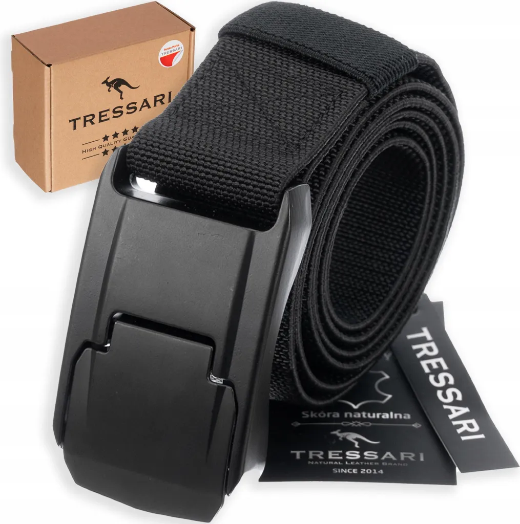 Cintura EDIBAZZAR Unisex: Fettuccia Elastica e Stile Tattico Urbano