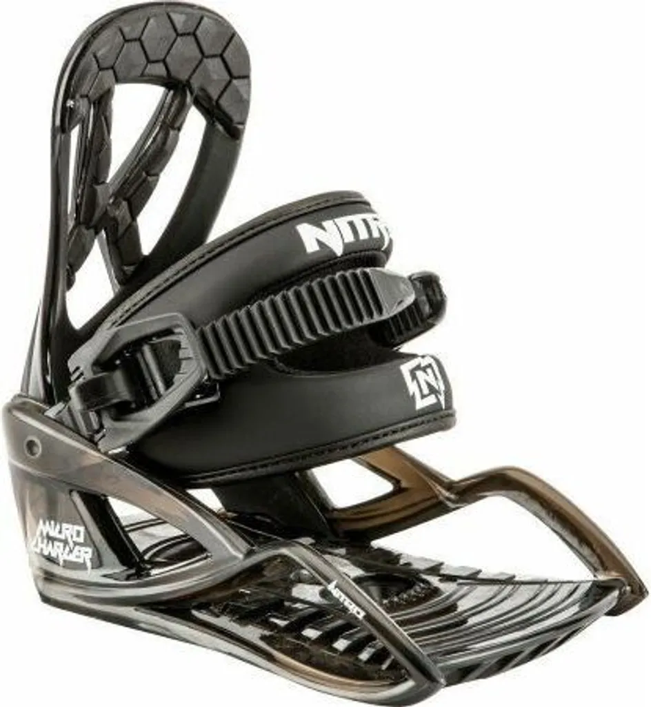 Nitro Micro Charger 22 Noir XS : Fixations Snowboard Enfant Performance