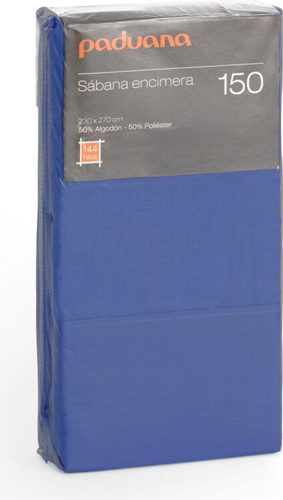 Paduana Topsheet dunkelblau 260 x 270 cm