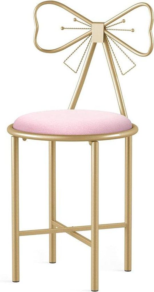 Ergonomische Hocker für Homeoffice - moderner Design, Bequemer Stuhl für Makeup-Tisch