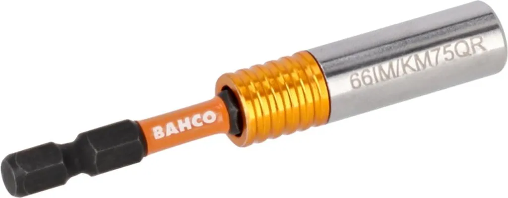 Porte-embouts magnétique Bahco 75 mm pour vissage précis et rapide