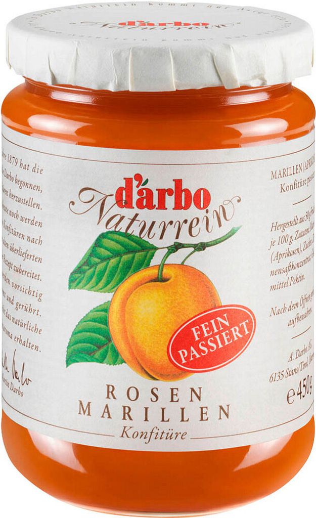 d’arbo 598378002 d’arbo Rosenmarillen Konfitüre, 450,0 g Zdjęcie produktu 