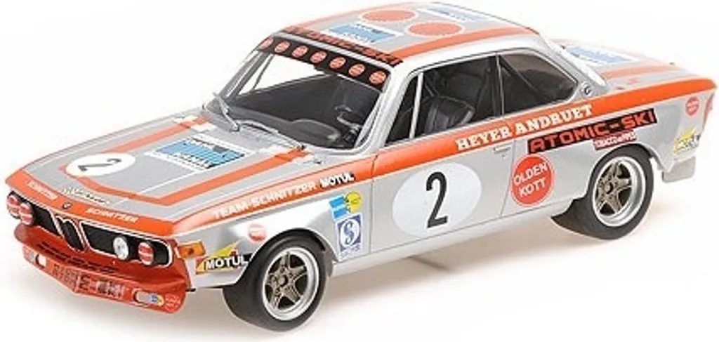 BMW 2800 CS Minichamps 1/18 Finition Diecast Schnitzer Nürburgring
