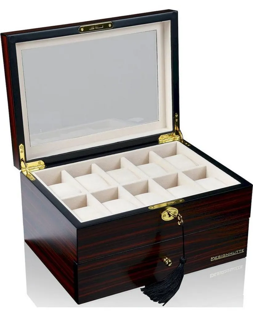 Boîte à Montres Designhütte Auckland pour 20 Garde-temps - Modèle 70005