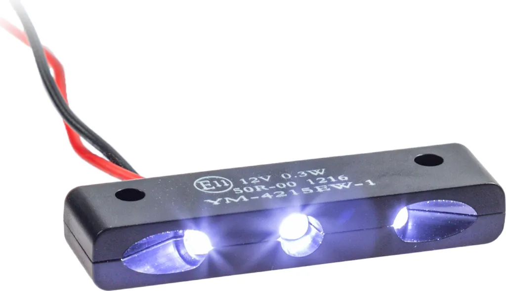 Illuminazione targa a LED "Trio