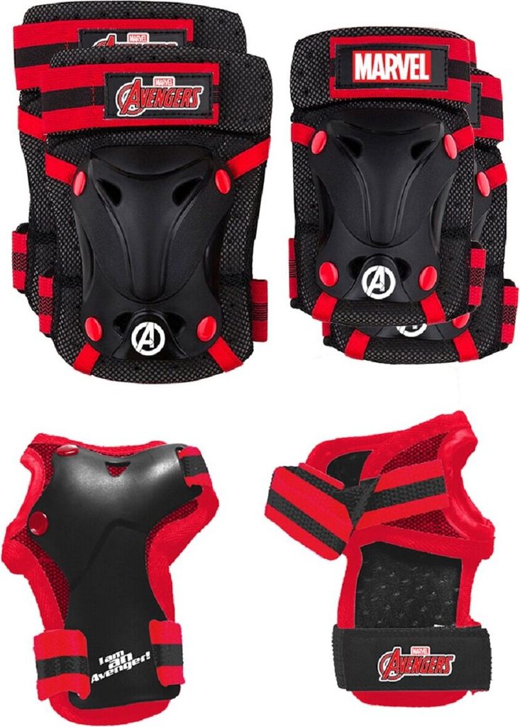 Marvel Avengers Schoner-Set – Skateboard & Inliner Schutz Produktbild 