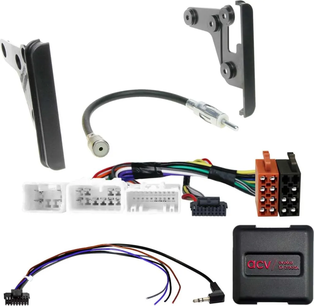 Kit Installation Autoradio 2-DIN pour Toyota Celica T23 RAV4 XA2 MR2 W3