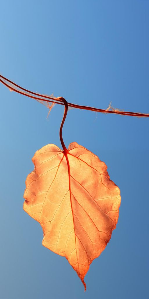 Poster 50x100cm Letztes Blatt