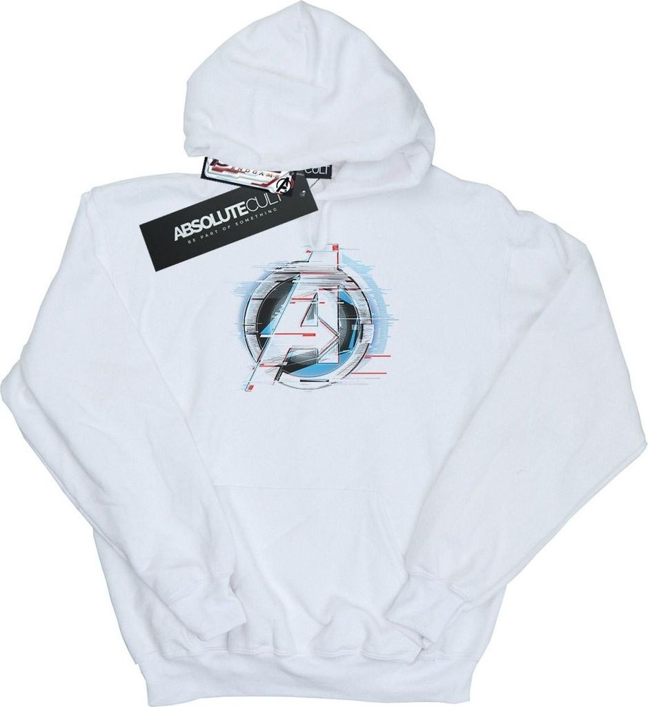 Avengers Endgame - "Team Tech" Kapuze mit Kordelzug für Herren BI52591 (XXL) (Weiß)