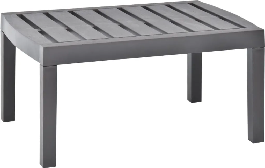 Table de Jardin Rectangulaire Moka Résistante aux UV et Intempéries