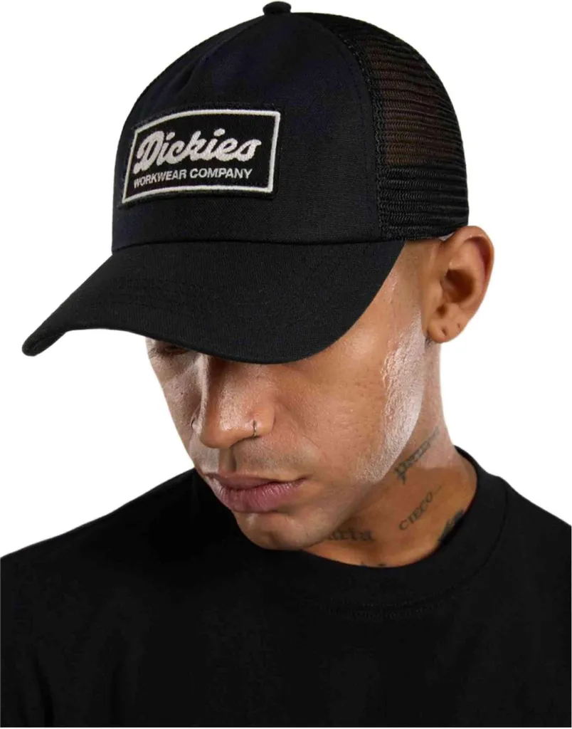 Casquette Dickies Black pour le Travail et le Loisir - Style Urbain Noir