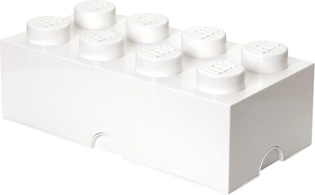 LEGO Aufbewahrungsstein STORAGE BRICK 8 12 Liter weiß Produktbild 