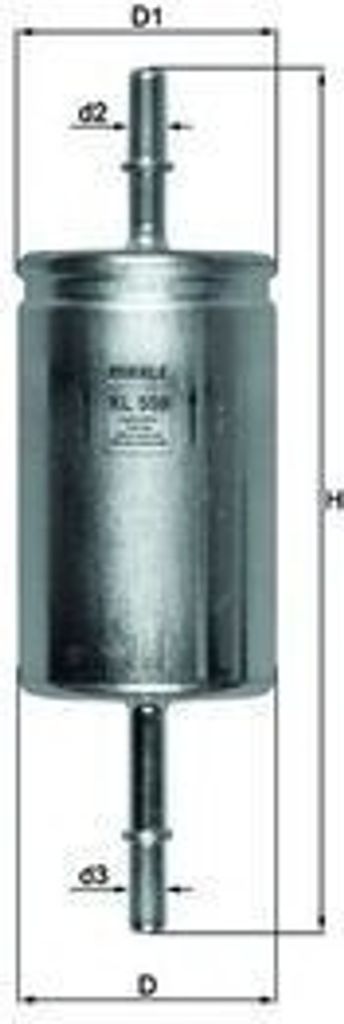 Kraftstofffilter KNECHT KL 559